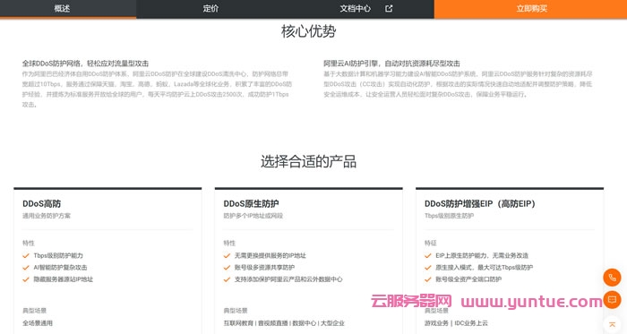 翼龙云yilongcloud：阿里云国际站DDoS高防增值服务(图2)