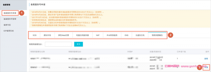 阿里云如何申请备案号?阿里云备案服务号申请方法(图1)