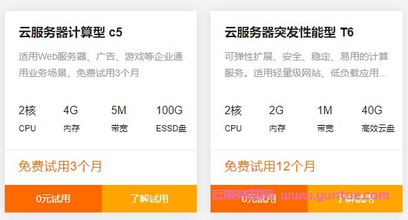 阿里云免费试用云VPS一年活动,2核2G1M云服务器0元体验(图1)