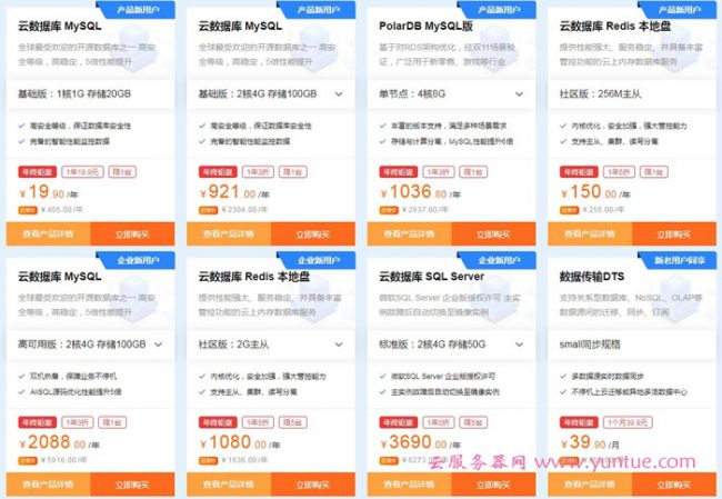 阿里云关系型数据库怎么收费?阿里云rds数据库价格多少钱?(图3)