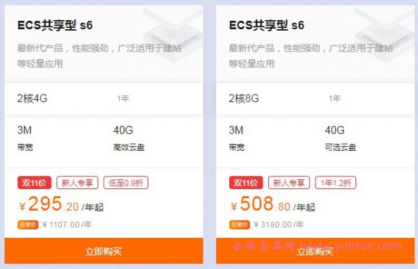 阿里云服务器如何选择配置 新手购买阿里云服务器配置推荐(图2)