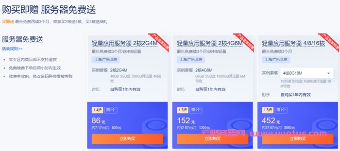 腾讯云年末限时回馈：2核2G轻量应用服务器6.58元/月起，COS标准存储50G仅1元/1年(图6)