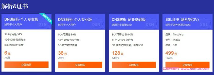 腾讯云域名1元购优惠活动：.com等多个顶级域名仅需1元(图5)