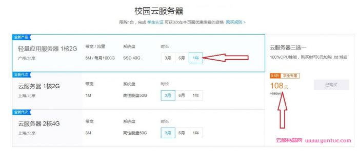 腾讯云2核4G6M轻量服务器仅432元/4年,性价比最高（2.10-3.10）(图1)