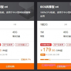 阿里云共享型n4怎么样?阿里云ecs云服务器共享型n4好用吗?