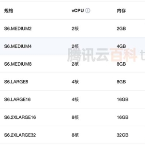 腾讯云服务器CPU处理器Intel Ice Lake主频2.7GHz睿频3.3GHz)