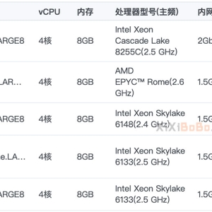 腾讯云4核8G云服务器配置性能及优惠活动价格