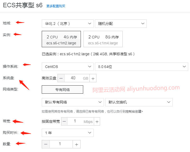 阿里云服务器如何购买？如何选择配置？怎么买更便宜？(图5)