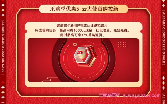 2022年阿里云上云采购季大促全攻略：购物车满减/充值满返/代金券抽奖/拼团优惠购等(图6)