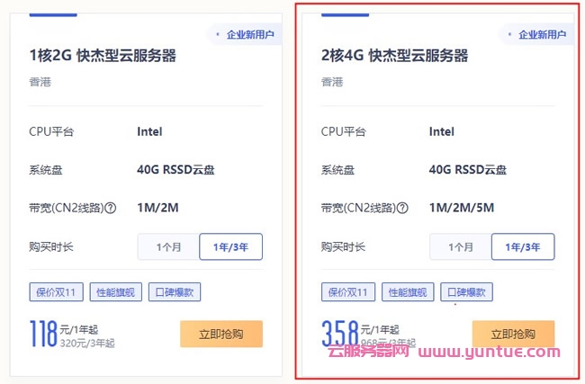 香港云服务器哪家价格最低?阿里云/腾讯云/易探云/UCloud推荐(图7)