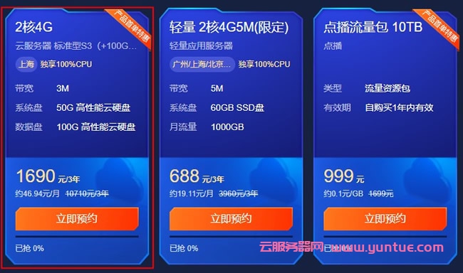 618哪里买云服务器便宜?阿里云/腾讯云/华为云/金山云/易探云等价格对比(图2)
