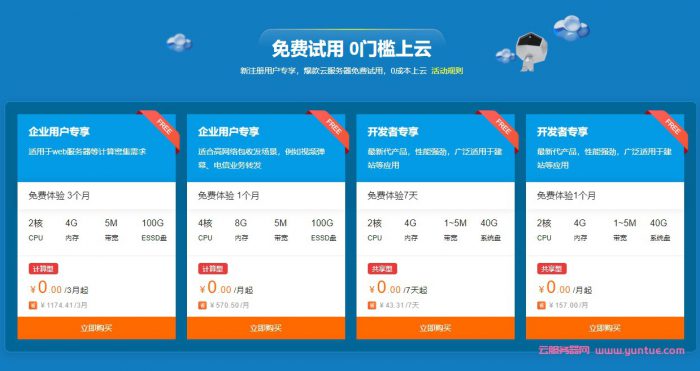 阿里云企业服务器优惠活动，低至1.3折2核8G仅需390元/年(图1)
