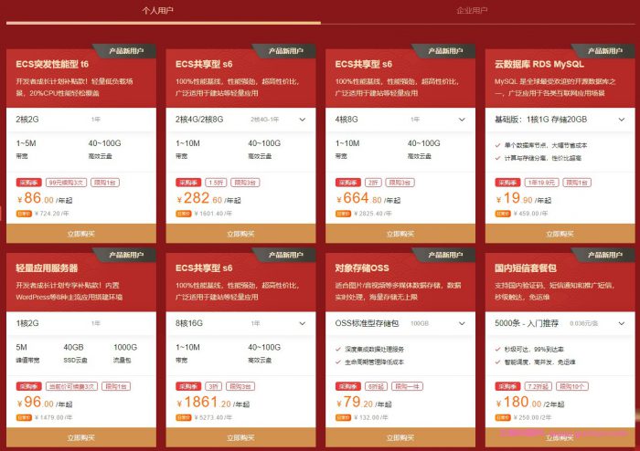 2021年开年采购季：阿里云和腾讯云服务器对比(图2)