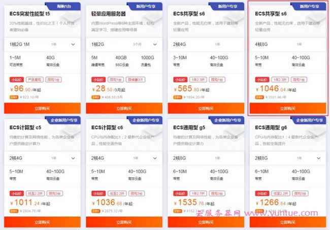 腾讯云4核8g5m服务器和阿里云4核8g5m服务器性能价格对比(图2) 腾讯云4核8g5m服务器和阿里云4核8g5m服务器性能价格对比(图2)