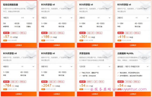 阿里云最便宜的服务器多少钱?阿里云最便宜的云主机如何购买(图2)