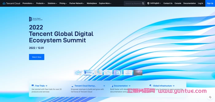 翼龙云(YilongCloud)：腾讯云国际版注册开户流程详解(图1)