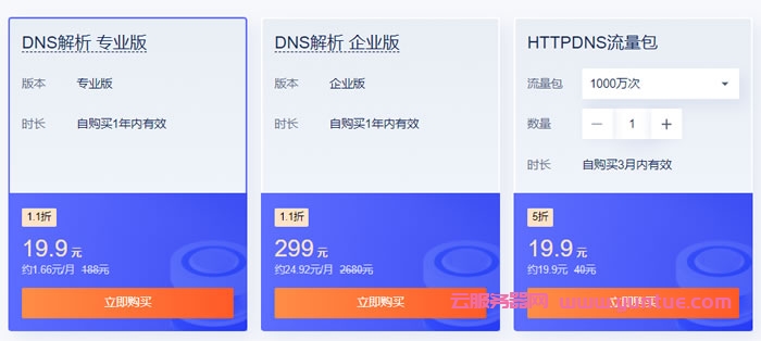 腾讯云DNSPod分会场：每日秒杀.ltd域名年付1.21元，DNS解析专业版全年底价，19.9元(图4)