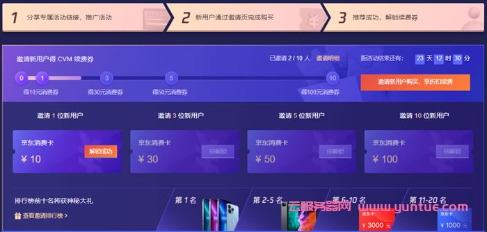 腾讯云cps推广:2021年11月份额外推广激励规则(图2) 腾讯云cps推广:2021年11月份额外推广激励规则(图2)