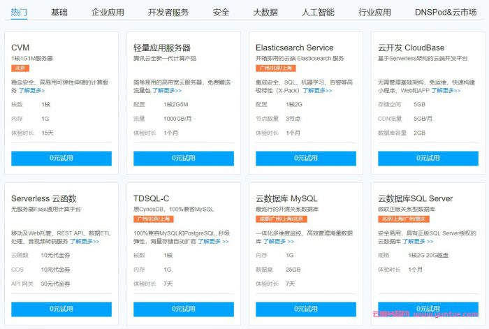 2021腾讯云服务器优惠大全：限时秒杀/企业普惠/星星海/轻量/上云回馈……(图7)