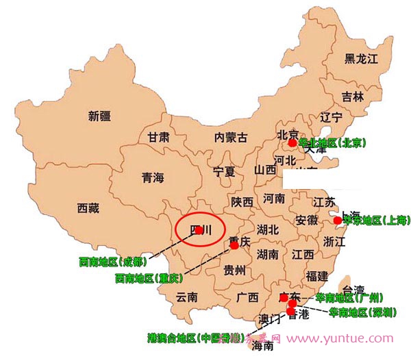 腾讯云服务器成都地域节点怎么样?腾讯云地域节点测速工具(图1)