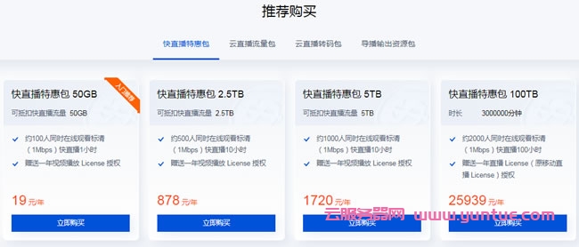 腾讯云直播怎么样?腾讯云直播费用标准及选择(图2)