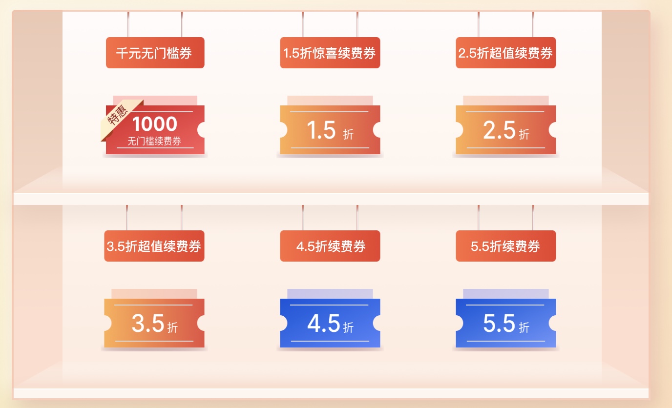 腾讯云：最新老用户优惠券领取，云服务器续费6折